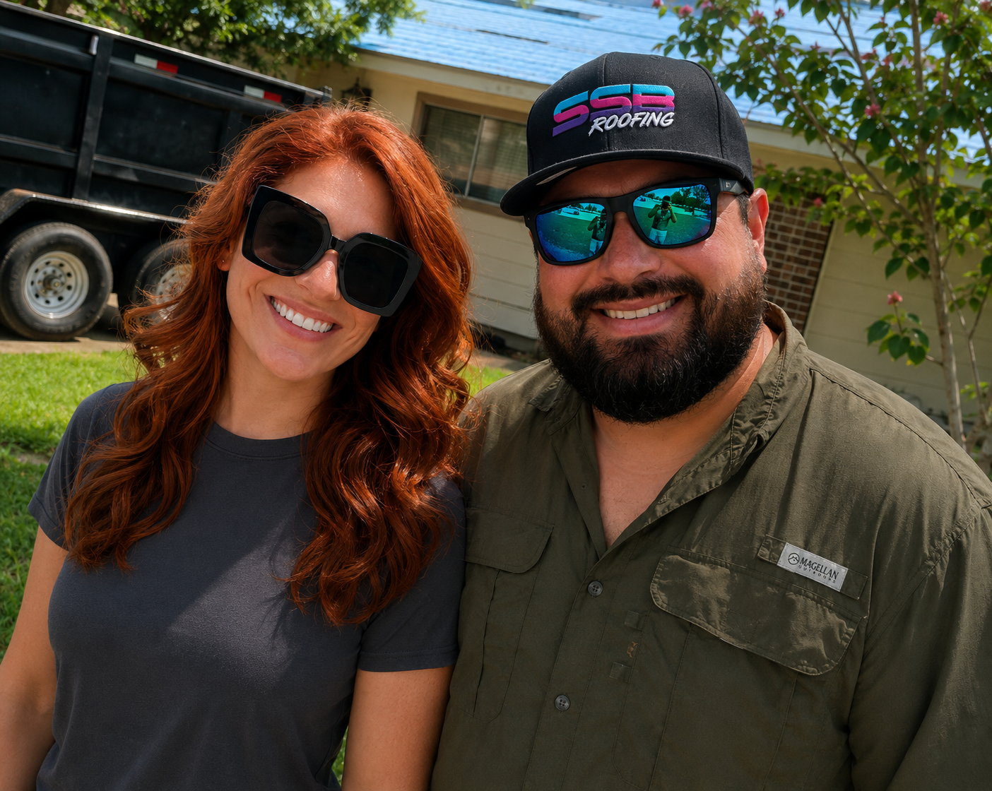 Jeremiah and Salina Stroot - Founders of SSB Roofing