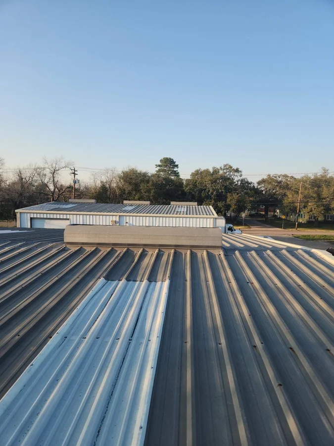 Commercial Metal Roof System Gulf Coast TX